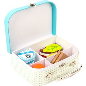 Small Foot Valise à goûter bleue, small foot