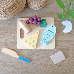 Aliments en bois - trancher - Combinaison snack, Ourbaby