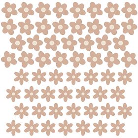 Stickers muraux - marguerites 59 pcs