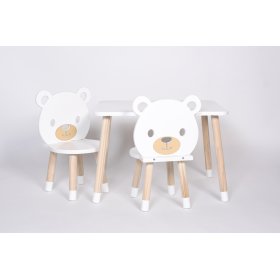 Ensemble table et chaises - Ours, Dekormanda