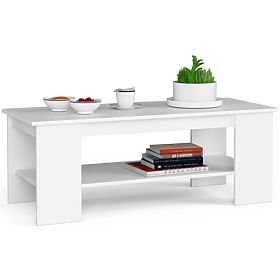 TABLE BASSE KAMI BLANC