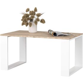 TABLE BASSE NOX CHÊNE SONOMA / BLANC