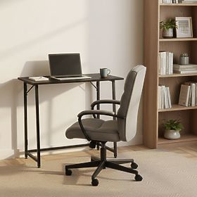 Table d'ordinateur pliant 80x45 cm table pour ordinateur portable noir ModernHome