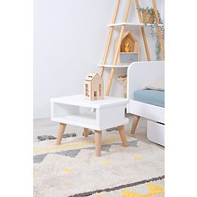 Table de chevet NELL - blanc, Ourbaby®