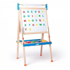 Tableau magnétique double face avec accessoires