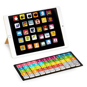 Tablette éducative en bois tableau magnétique ardoise ECOTOYS