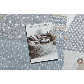 Tapis BONO 8275 rond Lama, crème / gris clair