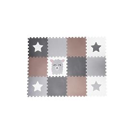 Tapis de jeu en mousse 12 mcx - Lama et étoiles