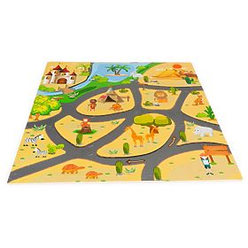 Tapis de jeu pour enfants Safari, EcoToys