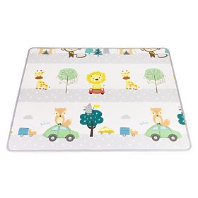 Tapis éducatif en mousse réversible avec alphabet ECOTOYS pour enfants
