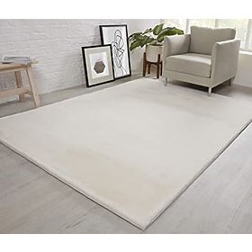Tapis en soie Rabbit New - Ivoire