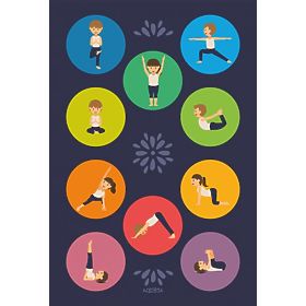 Tapis enfant - Yoga ludique