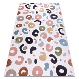 Tapis FUN Spots pour enfants, taches crème, F.H.Kabis