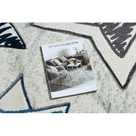 Tapis PETIT ÉTOILES, bleu, F.H.Kabis