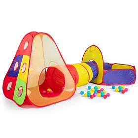 Tente pour enfants avec tunnel et piscine