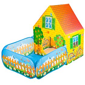 Tente pour enfants maison de jeu piscine à balles ferme IPLAY