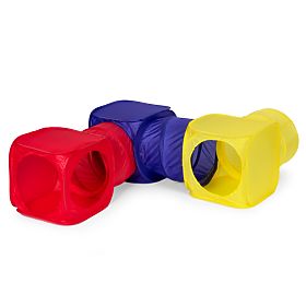 Tentes auto-dépliantes pour enfants, centre de jeu 6 éléments tunnels cubes IPLAY