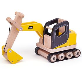 Tidlo Pelle mécanique en bois avec godet, Tidlo