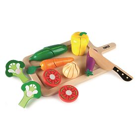 Tidlo Planche à découper avec légumes, Tidlo