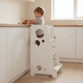Tour d'apprentissage Montessori Luna - blanche