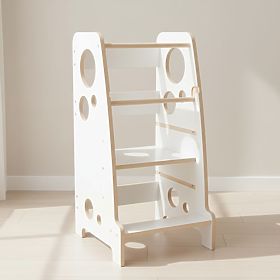 Tour d'apprentissage Montessori Luna - blanche