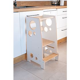 Tour d'apprentissage Montessori Rings Scandi, Ourbaby®