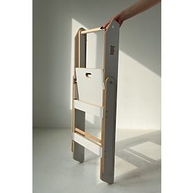 Tour d'apprentissage pliable - gris