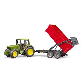 Tracteur Bruder John Deere avec remorque basculante