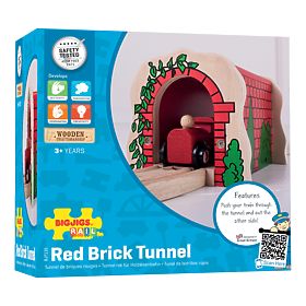 Tunnel ferroviaire en briques Bigjigs Rail