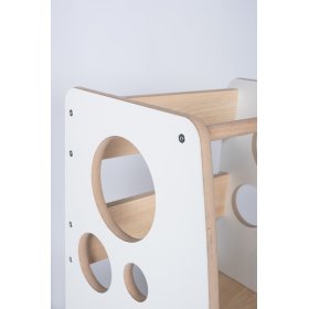 Tour d'apprentissage Montessori Rings Scandi, Ourbaby