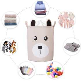 Panier à jouets ours en peluche