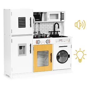 Grande cuisine en bois pour enfants + sons et lumières ECOTOYS, EcoToys