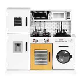 Grande cuisine en bois pour enfants + sons et lumières ECOTOYS, EcoToys