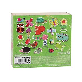 Vilac Aimants en bois jardin 20 pcs