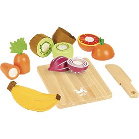 Vilac Aliments en bois fruits et légumes, Vilac