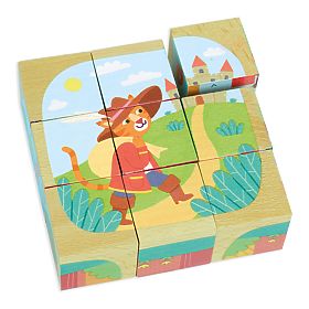 Vilac Cubes en Bois Histoires, Vilac