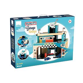 Vilac Garage en bois vintage Vilacity