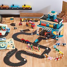 Vilac Garage en bois vintage Vilacity