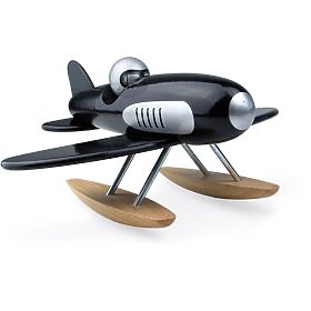Vilac Hydravion en bois noir
