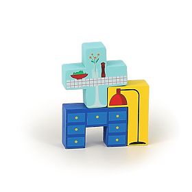 Vilac Jeu de logique en bois Chargez-le correctement ! Déménageurs