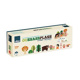 Vilac Jeu de logique en bois Construis-le correctement ! Forêt