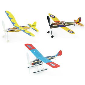 Vilac Kit d'avion avec hélice à remonter 1 pièce, Vilac
