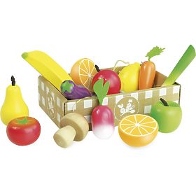 Vilac Service à fruits et légumes en bois