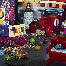 Vilac Train coloré d'animaux Andy Westface