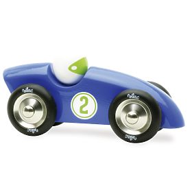 Vilac Voiture de course GM bleue, Vilac