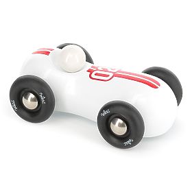 Vilac Voiture de course Streamline PM blanche, Vilac