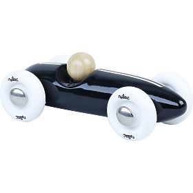 Vilac Voiture en bois mini Grand Prix vintage noire