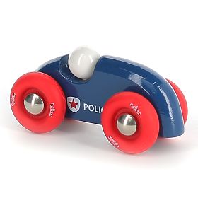 Vilac Voiture en bois mini rallye de police, Vilac