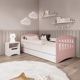 Lit pour enfant Classic - rose poudré, All Meble