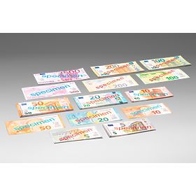 Wissner Argent de jeu Euros 140 pcs